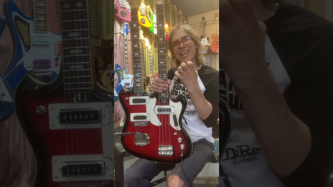 60’s Telestar double neck saved from the grave!