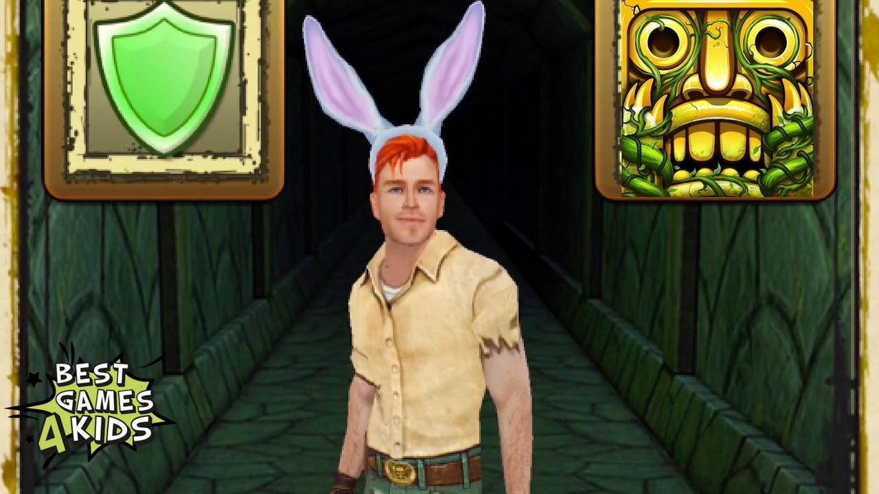Temple Run 2 | Unlock Easter BUNNY HAT w/ GUY DANGEROUS & BUNNY GUY By Imangi Studios