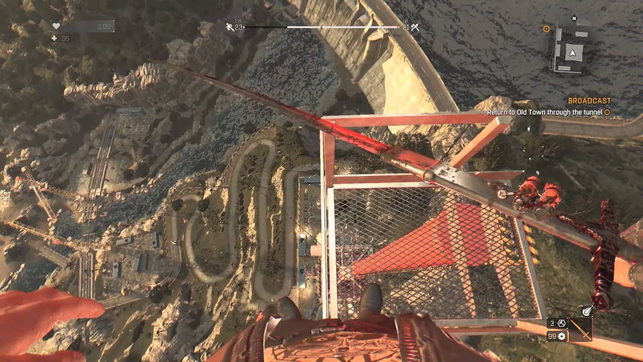 Dying Light - Highest Jump (Longest Fall)