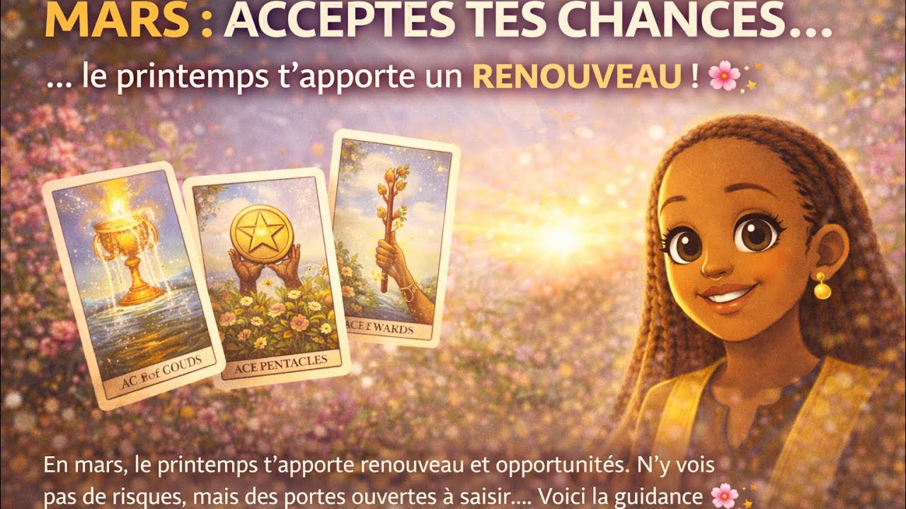 MARS : Le renouveau arrive&hellip; n&rsquo;ose surtout pas refuser ces opportunit&eacute;s ! 🌸✨