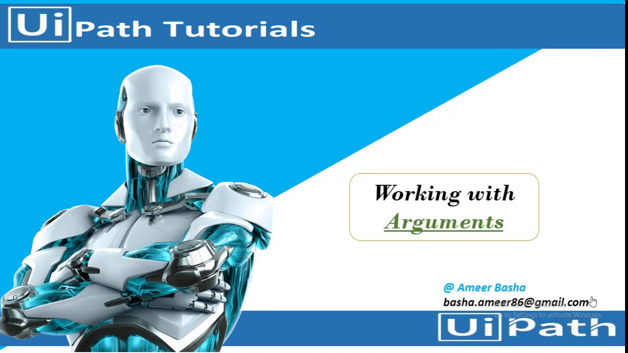 UiPath Tutorial || Day 7: Working with Arguments