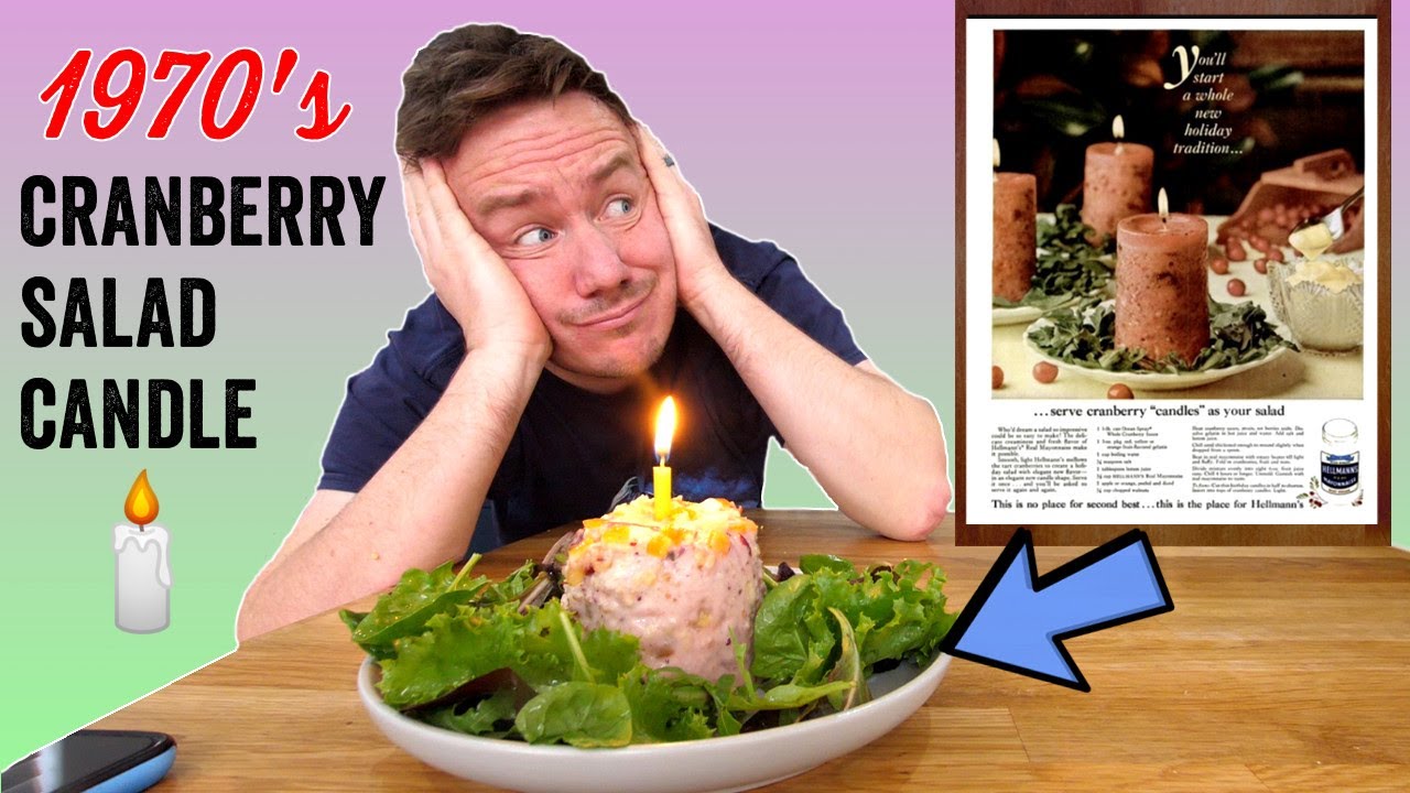 The 1970's Cranberry Salad Candle | Barry Tries