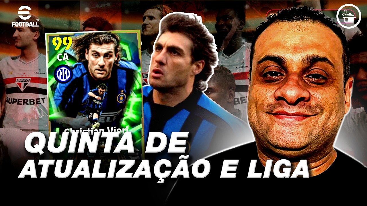 🔴⚽ VIERI CHEGOU!!!  | LIVE eFootball AO VIVO (PlayStation)