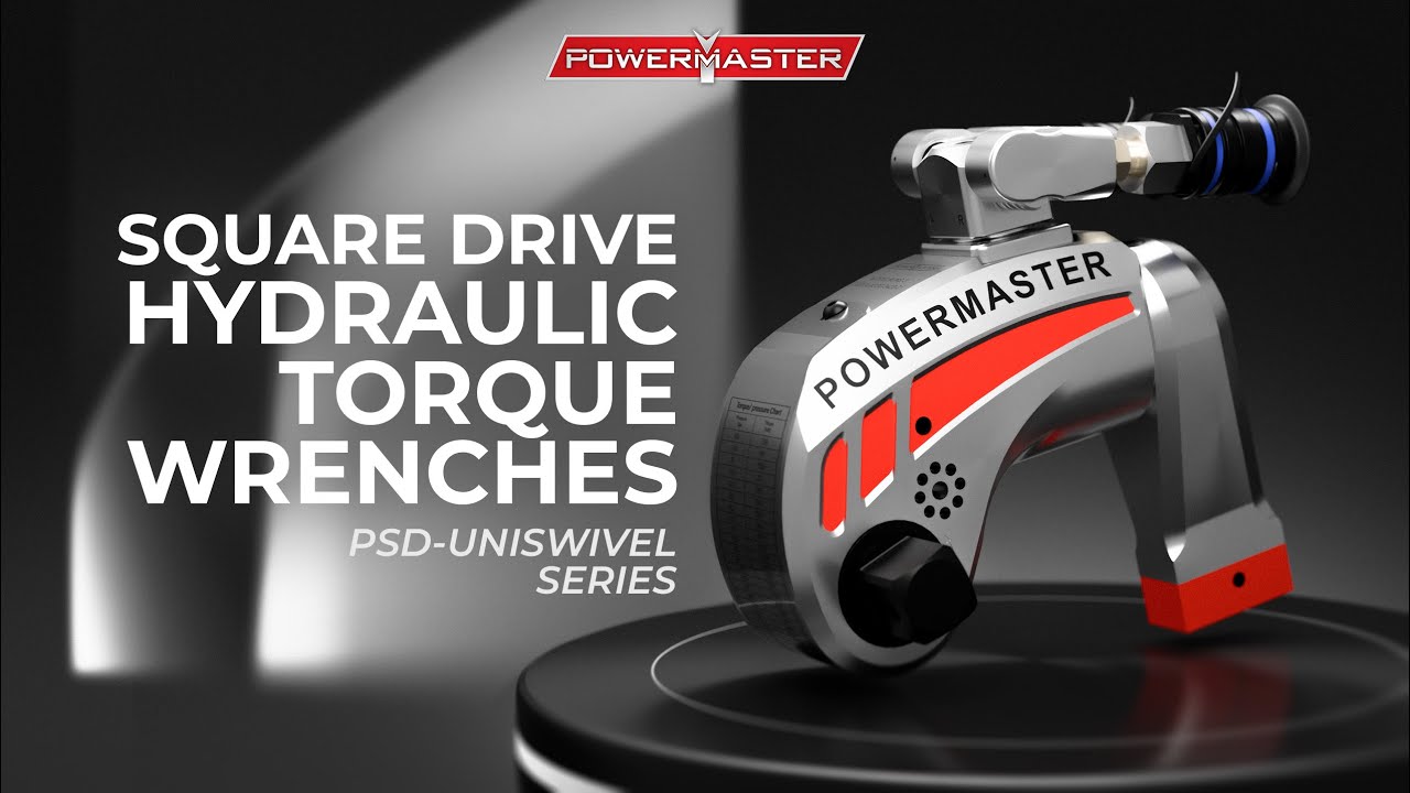 Hydraulic Torque Wrench PSD-Uniswivel Series | 3D Model