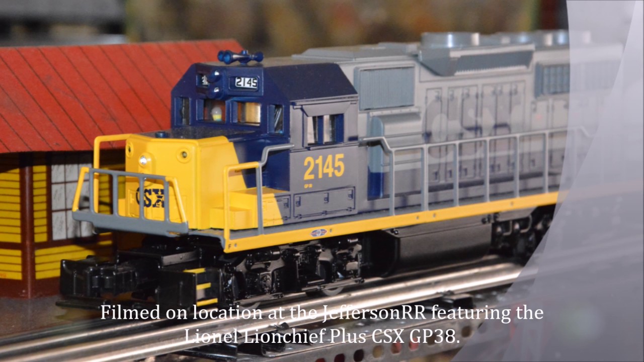 Lionel TTOS SP Ambassador Club Review 6 82826 GP38 Lionchief Plus CSX engine