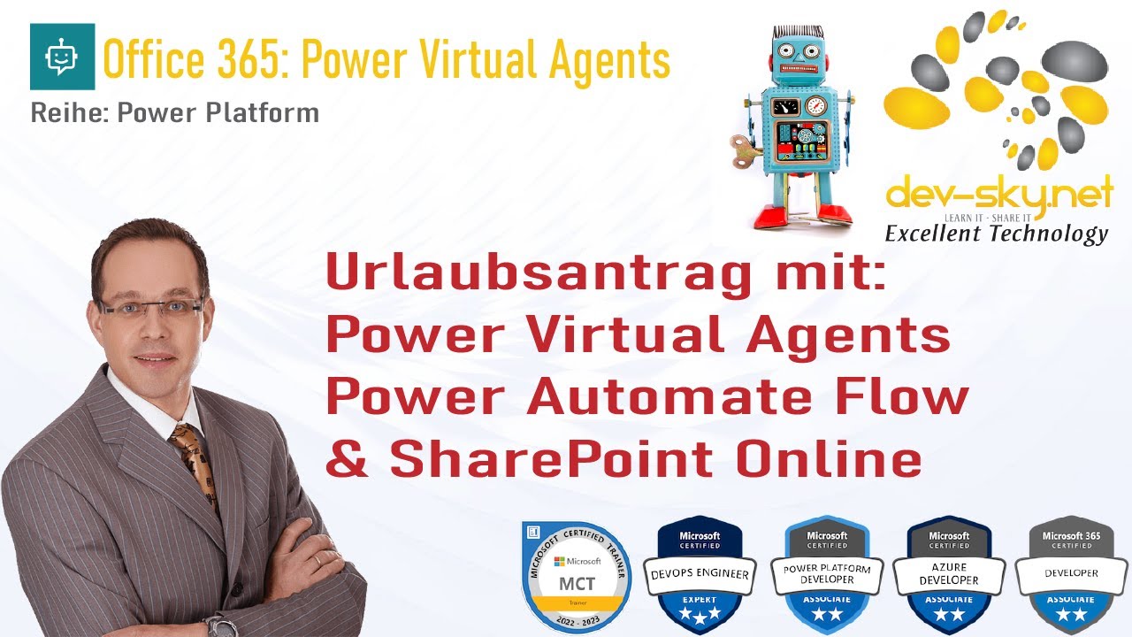 Office 365: Power Virtual Agents & Power Automate Flow & SharePoint