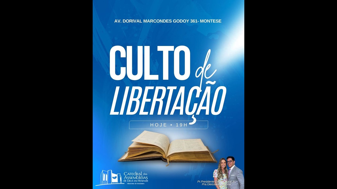 CULTO DE LIBERTA&Ccedil;&Atilde;O - 19/02/2026