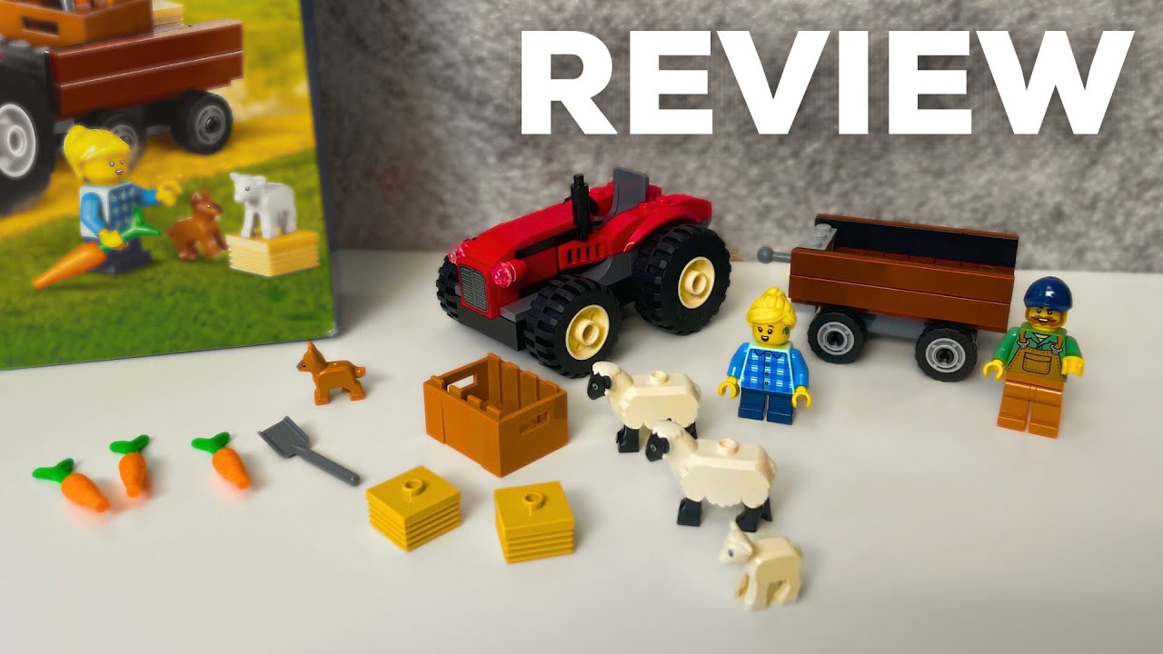 Lego City 60461 Tractor with Trailer (Unboxing & Review)