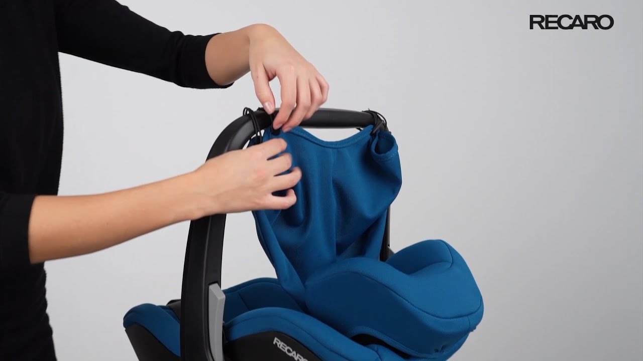 Recaro Salia Elite • как снять чехол