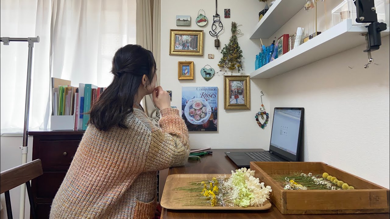 【vlog】ハンドメイド作家になりました。ネットショップを始めてみたら