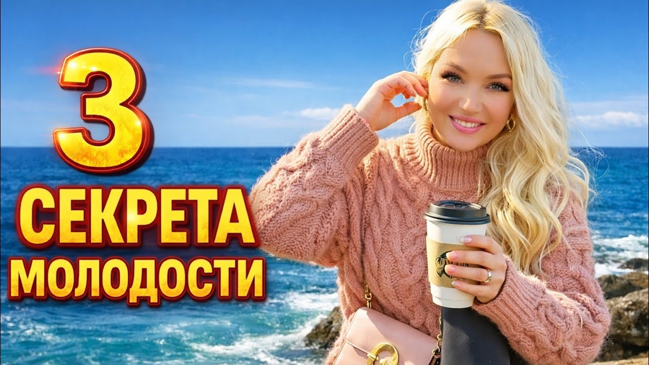 Как Выглядеть на 10 лет Моложе после 50? 3 простых секрета Красоты и здоровья #выглядетьмоложе