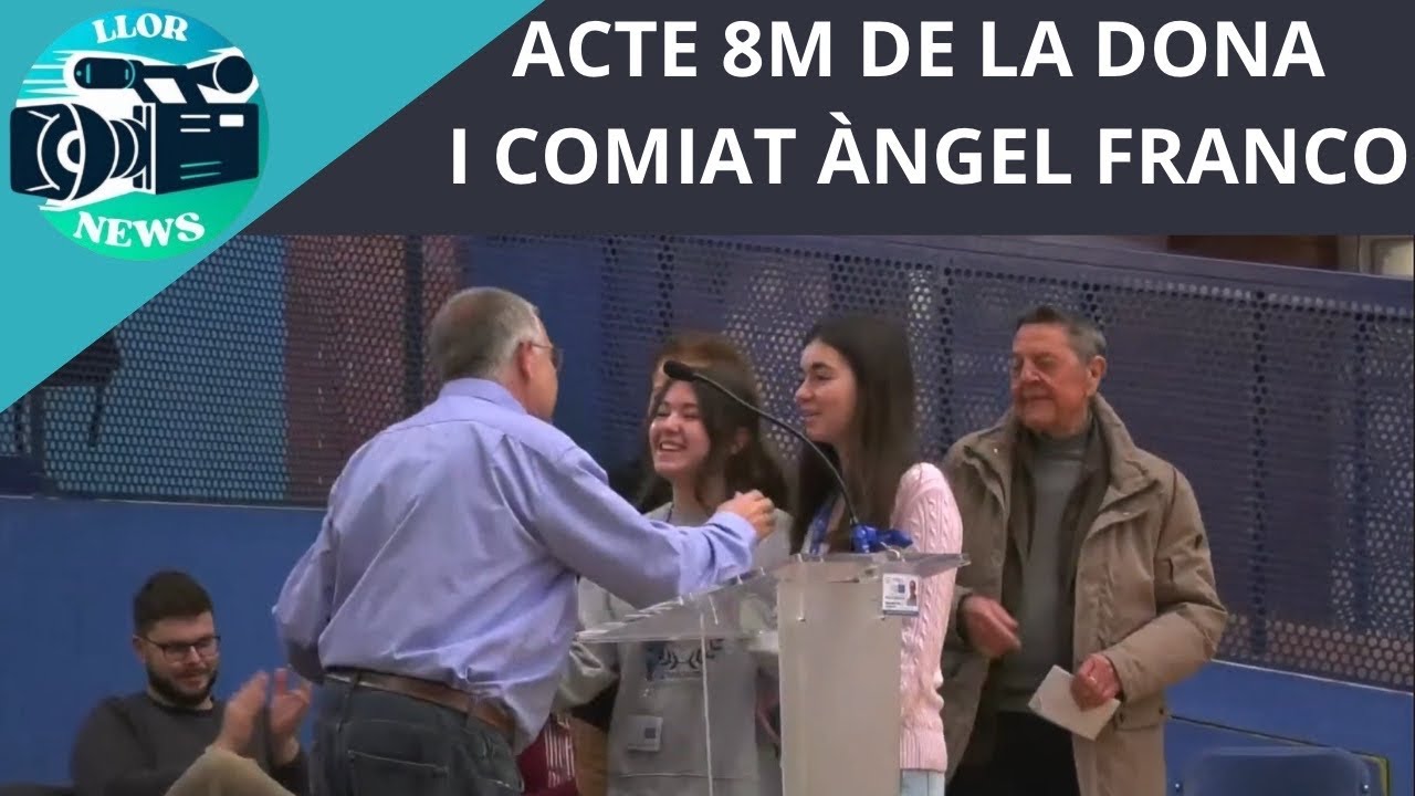 ACTE 8M DIA DE LA DONA + COMIAT JUBILACIÓ ÀNGEL FRANCO