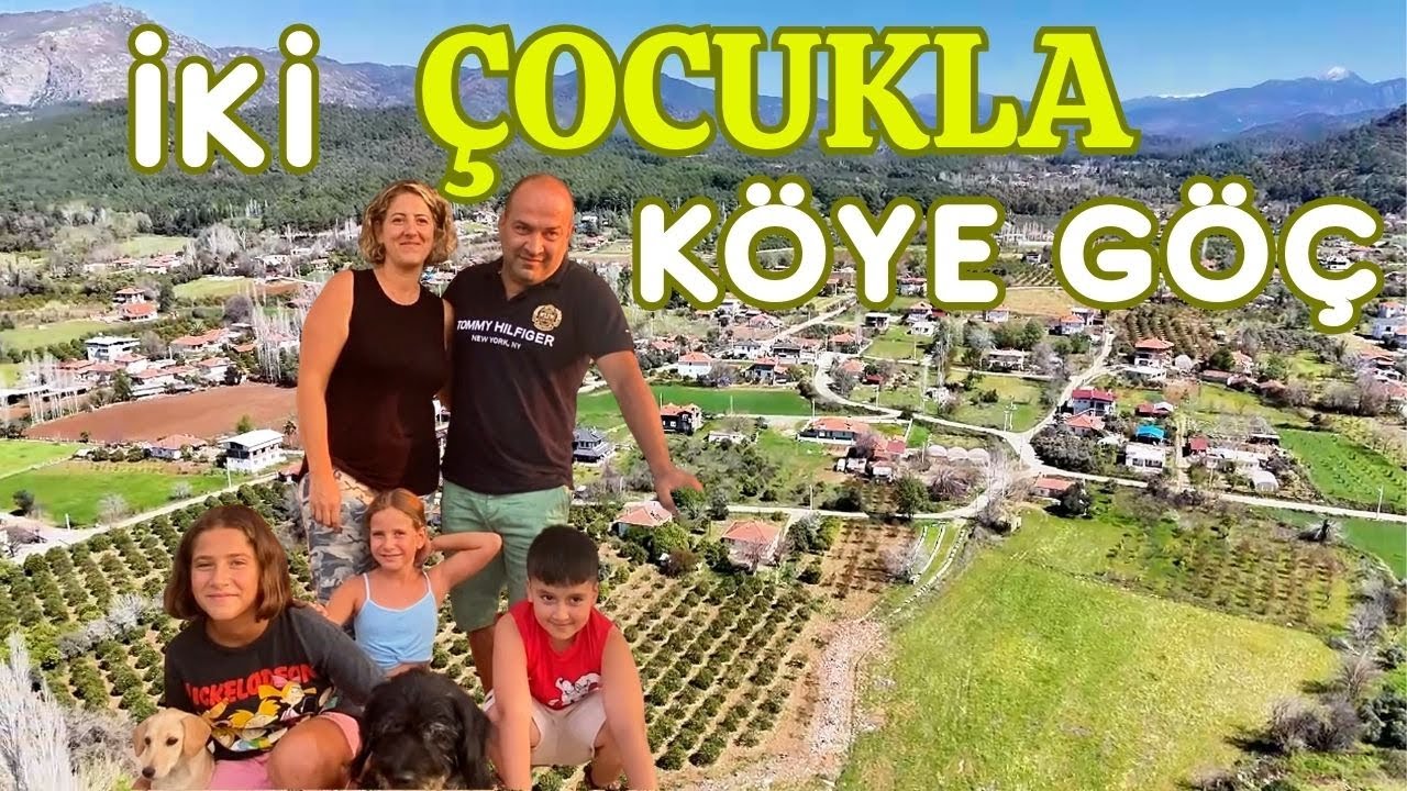 İKİ ÇOCUĞUYLA KÖYE GÖÇ ETTİ YENİ BİR HAYATA BAŞLADI...?