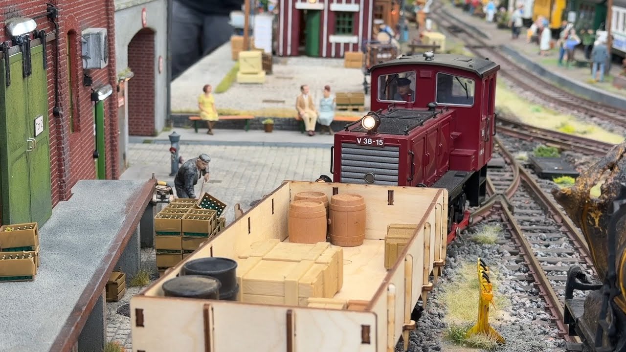 Very detailed LGB model railway layout shown at IMA and Märklin Days 2025.