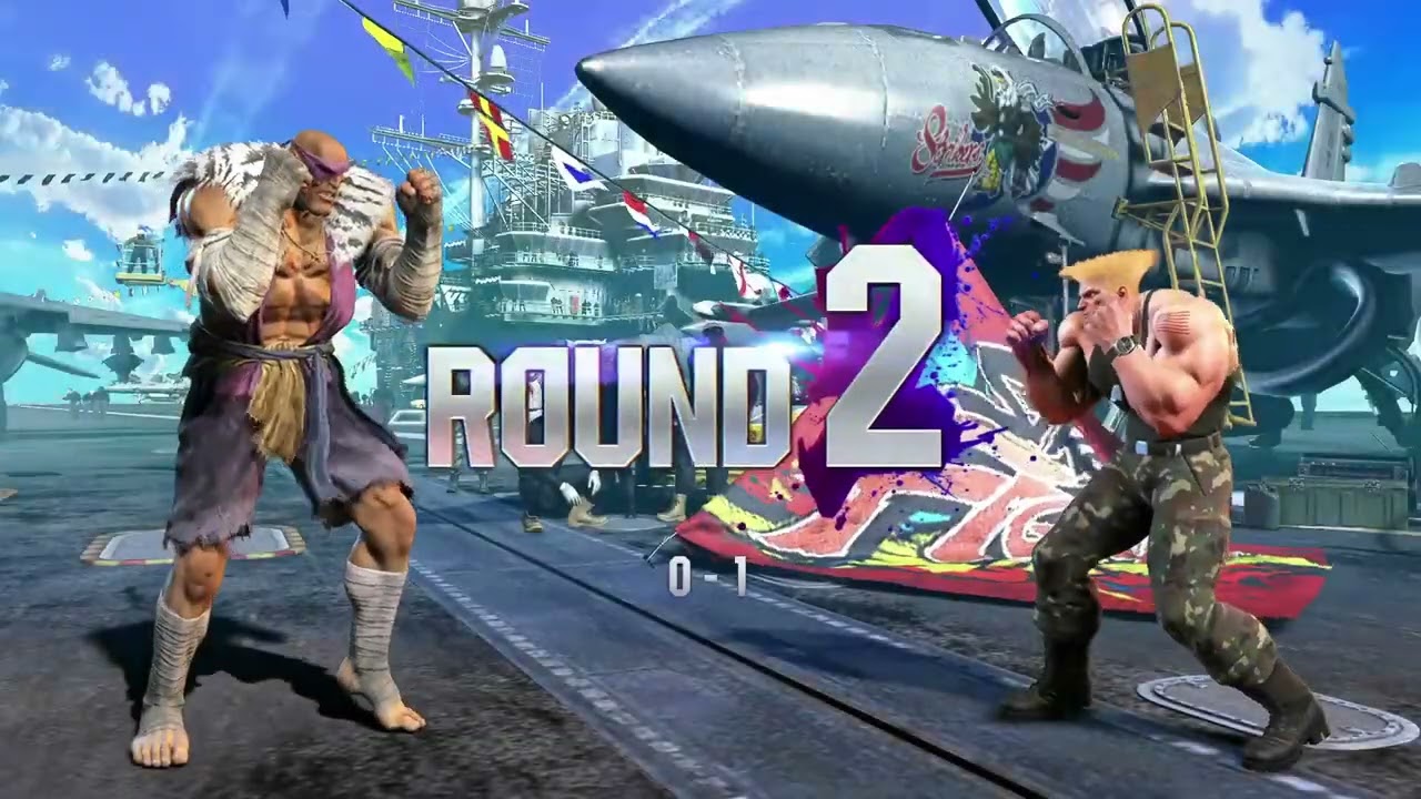 me (Guile) vs SandalsofJesus (Sagat) #guile #streetfighter #streetfighter6