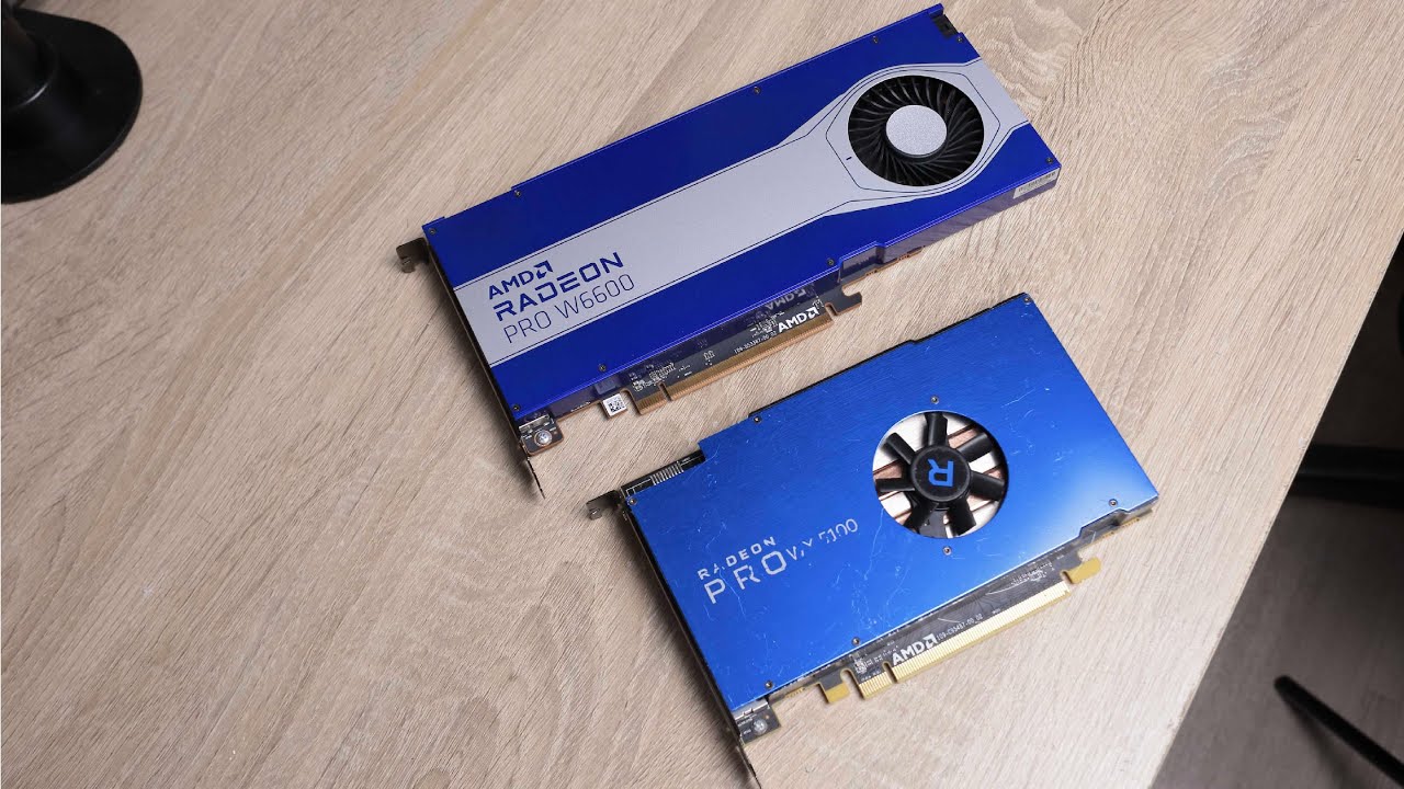 單槽才Yes!!!  Radeon Pro WX5100 & W6600 測試