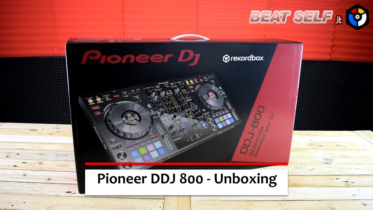 Pioneer DDJ 800 Unboxing