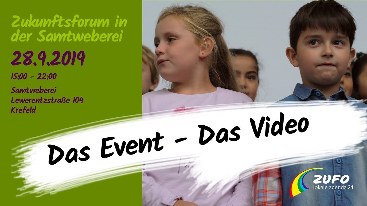 Das Zukunftsforum 2019 in der Samtweberei