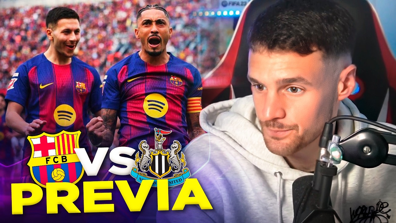 LA PREVIA DEL FC BARCELONA - NEWCASTLE