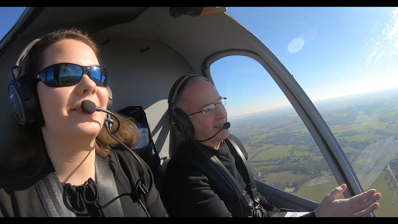GoPro footage from a training flight in the Guimbal Cabri G2 🚁2019