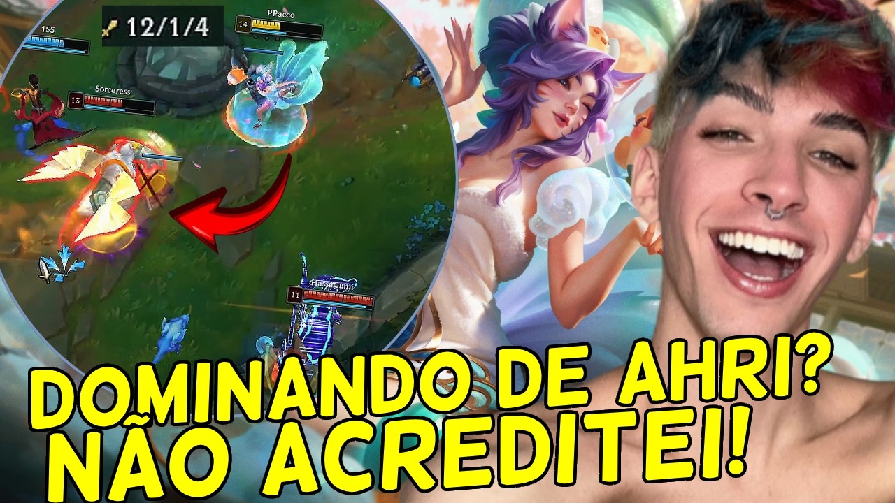 Será que viro mono Ahri???? - League of Legends