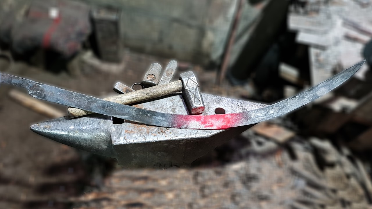 Crafting Shamshir, The Blade of kings