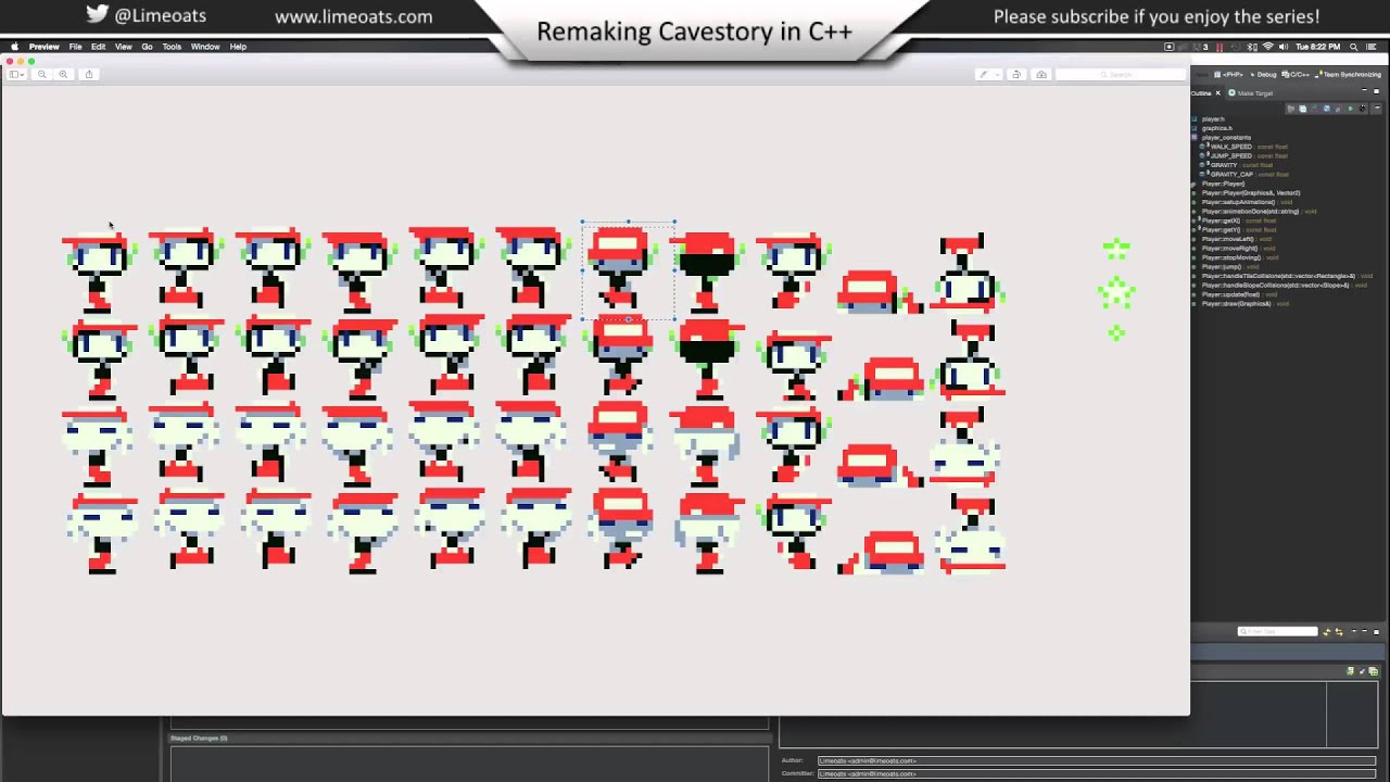 Remaking Cavestory in C++ - Episode 13 - Looking up and down