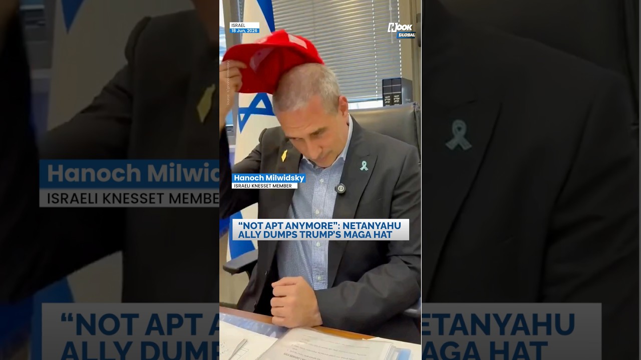 &ldquo;Not appropriate anymore&rdquo;: Netanyahu ally dumps Trump&rsquo;s MAGA hat