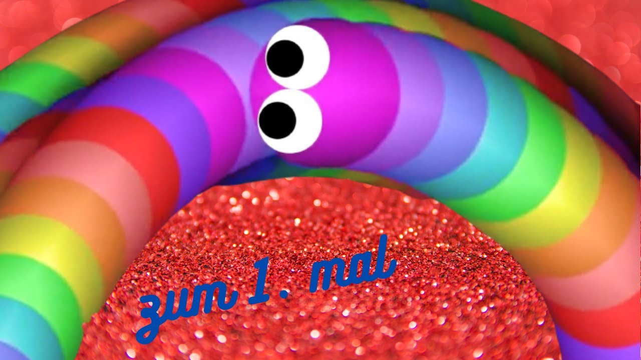 Ich spiele zum 1. mal Slither.io und das ist mein 100. Video!!