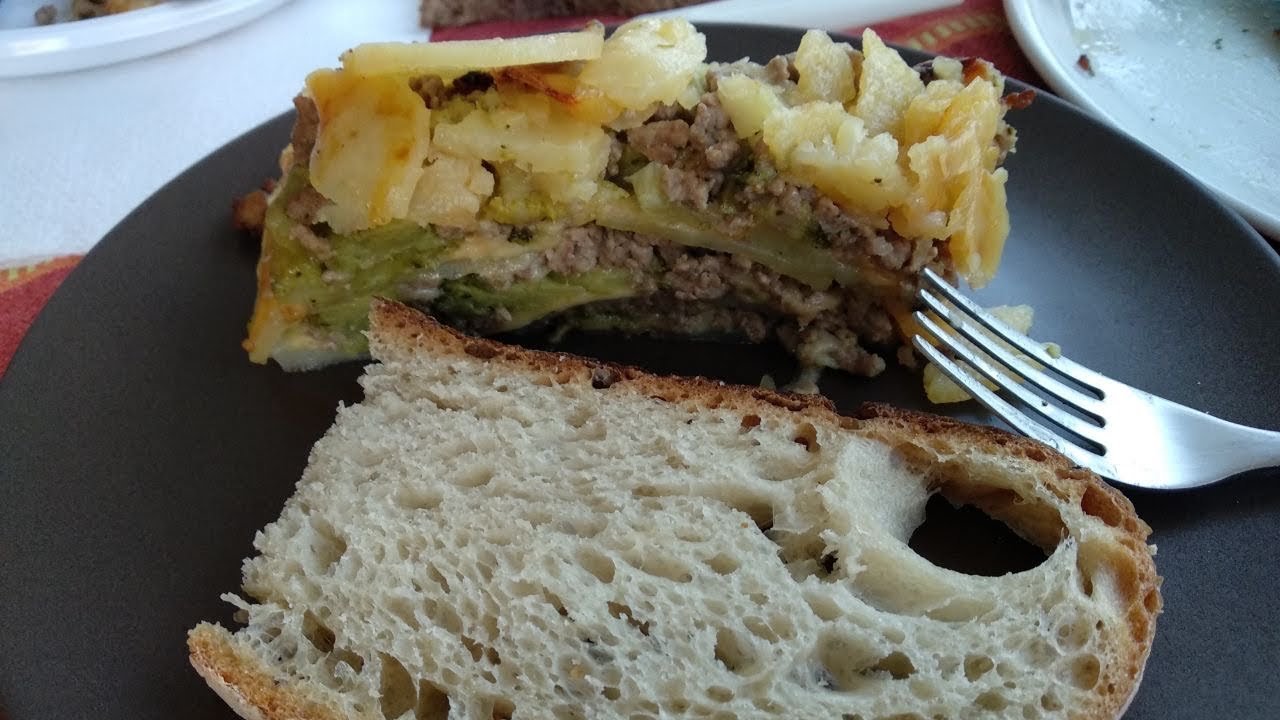 Pasticcio di carne e patate al forno