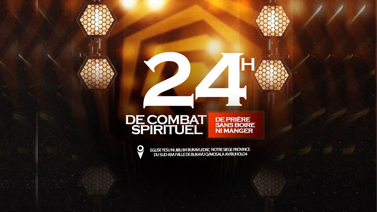 UN JOUR DE PRIERE SANS MANGER NI BOIRE EGLISE YESU NI JIBU BUKAVU DRC💫