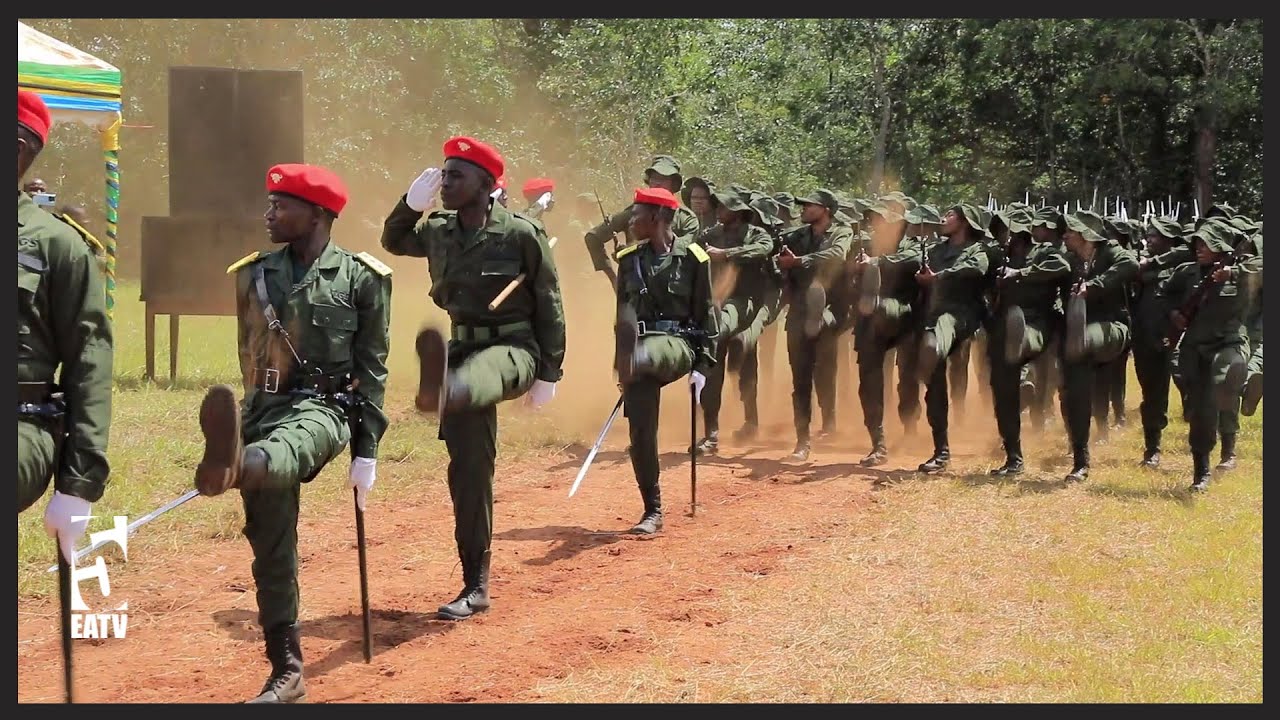 MGUU UPANDE! SHUHUDIA GWARIDE LA ASKARI WA WANYAMAPORI WAKIHITIMU MAFUNZO 