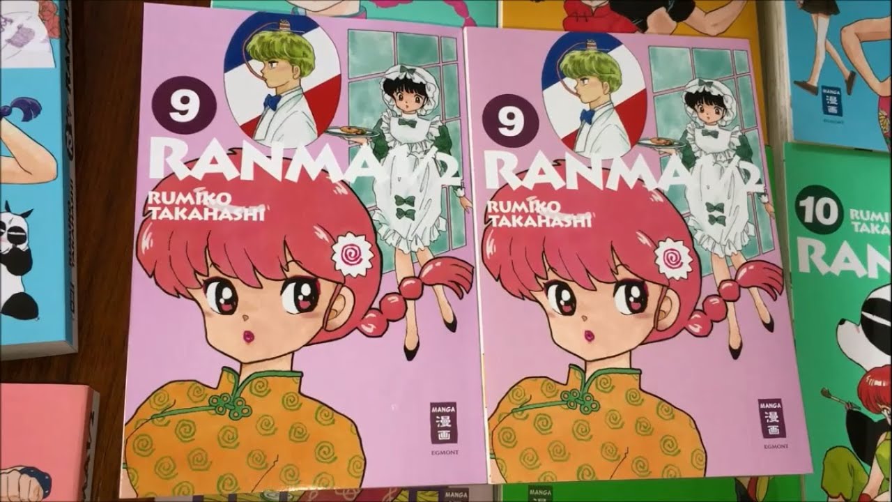 Ranma ½ Manga Rückruf-Aktion Vergleich Austauschexemplare mit Erstauflage | Egmont EMA gespiegelt
