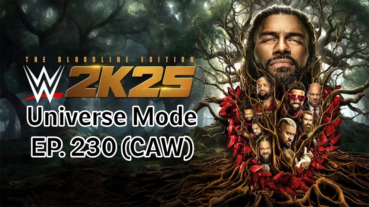 WWE 2K25 Universe mode (CAW) (EP 230)