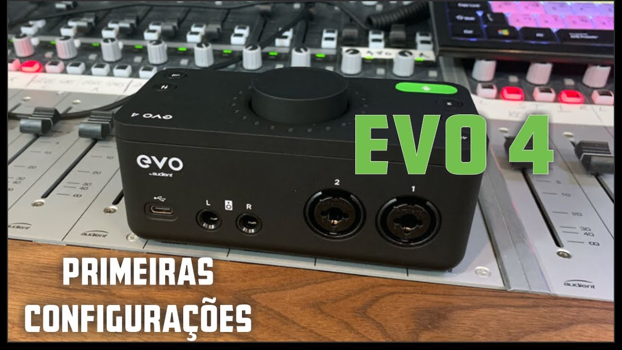 INTERFACE DE ÁUDIO EVO 4