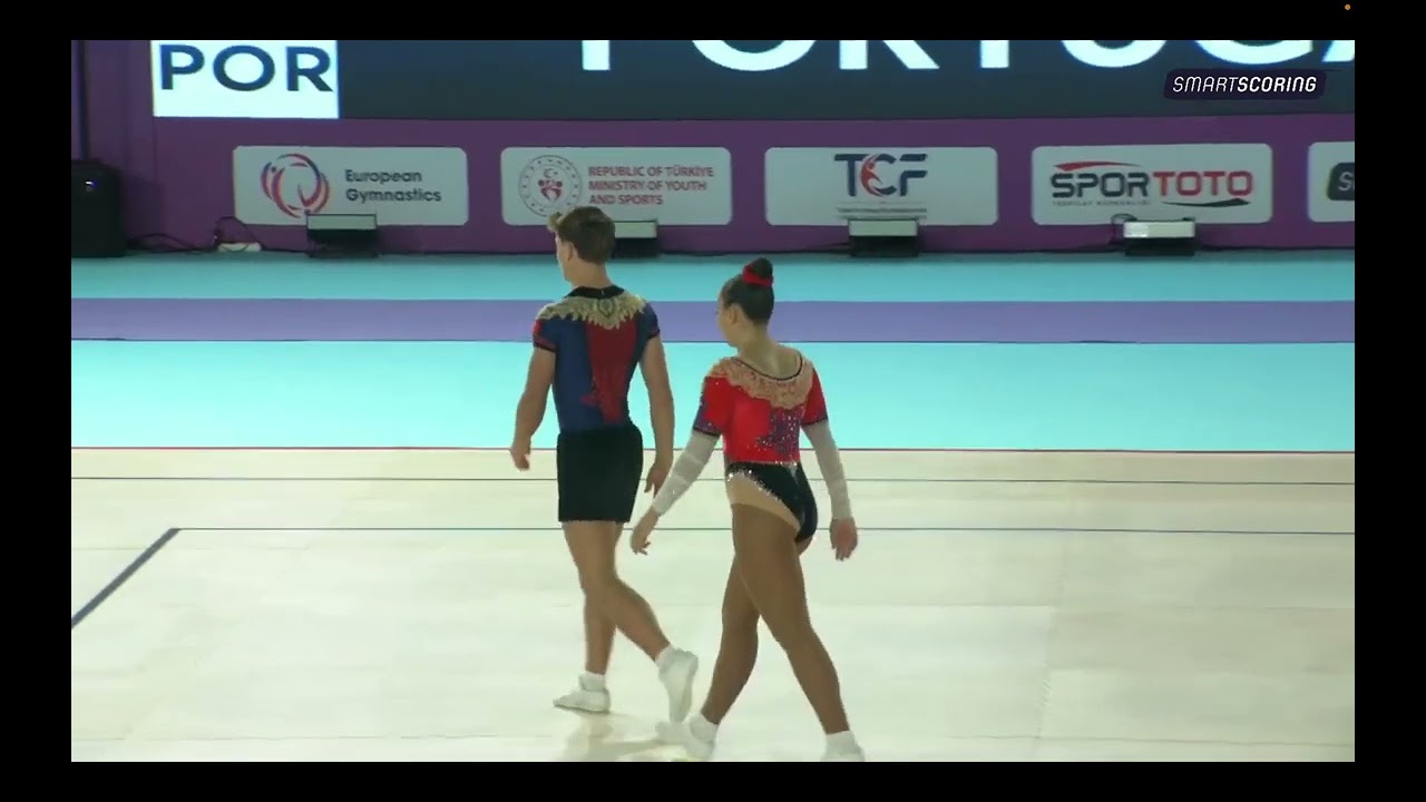 Final Mixed Pair JUNIORS - 13TH EUROPEAN AEROBIC CHAMPIONSHIPS 2023