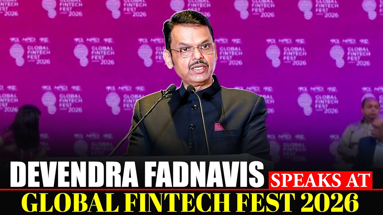 LIVE: Maharashtra CM Devendra Fadnavis speaks at Global Fintech Fest 2026 | Agentic AI |Tokenisation