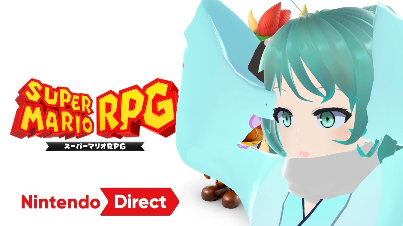 【ニンダイ視聴/音量注意】スーパーマリオRPGリメイクで爆速反応する人と分からない他2人の温度差【Vtuber/依代九朔 with 黒飴雫/やみなひ】