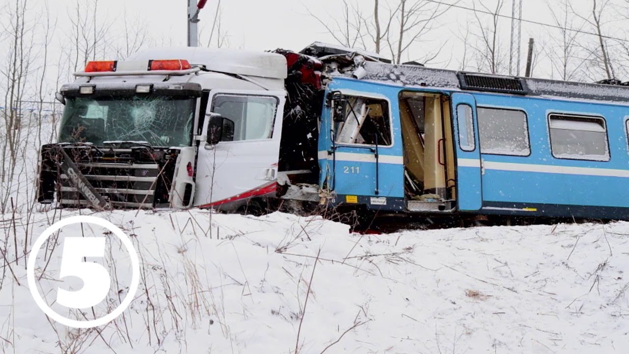 Sofias änglar | Tåget kraschade rakt in i en lastbil