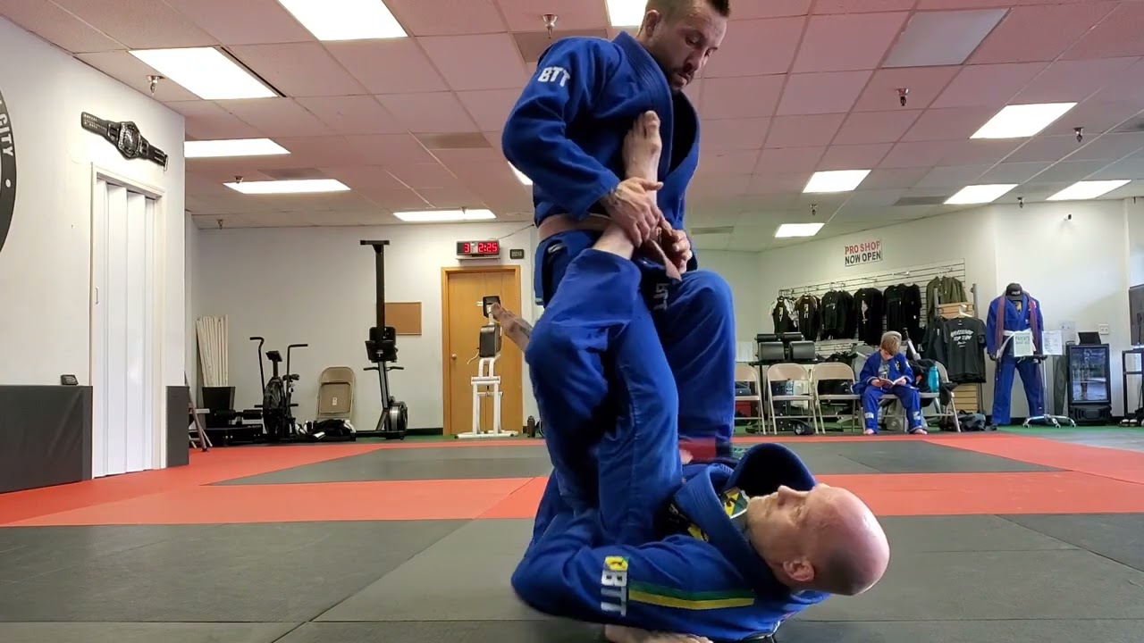 Single-Leg X, SLX Sweep, SLX Ankle Lock Counter to Mount - Prof Chris Standing BTT