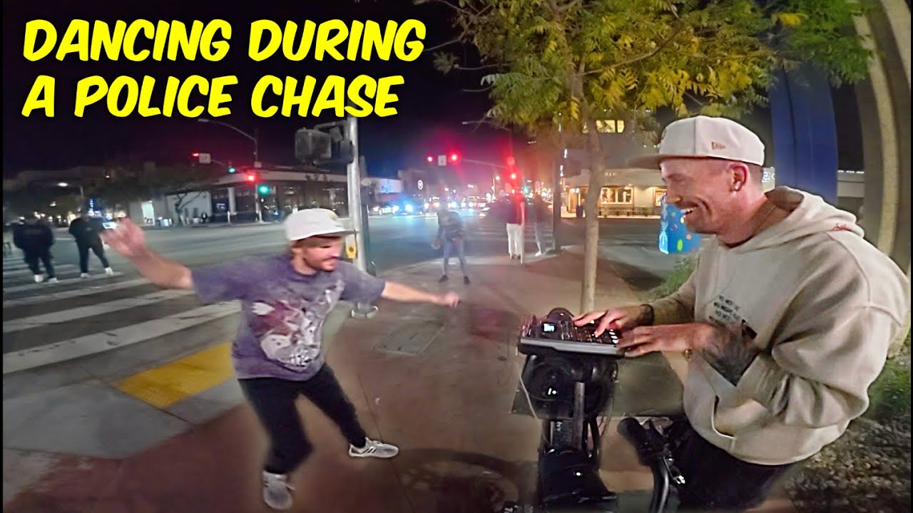 Playing Beats During A Police Chase