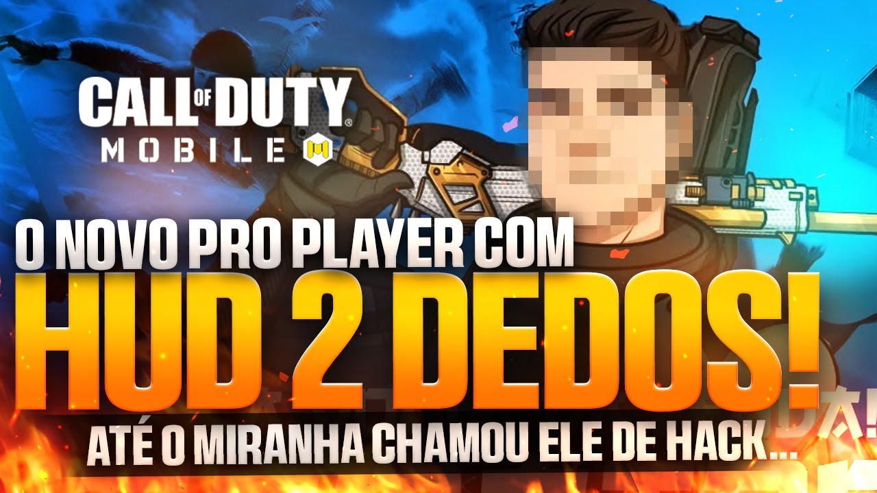 O PROPLAYER DE 2 DEDOS MAIS APELÃO DO COD MOBILE!🔥🔥🔥 CALL OF DUTY MOBILE