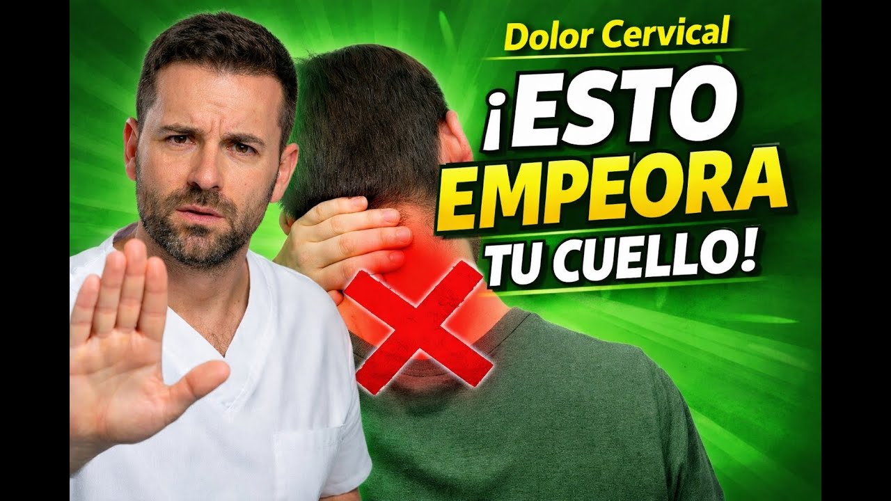 5 cosas que empeoran tu dolor de cuello (y casi todos hacen)