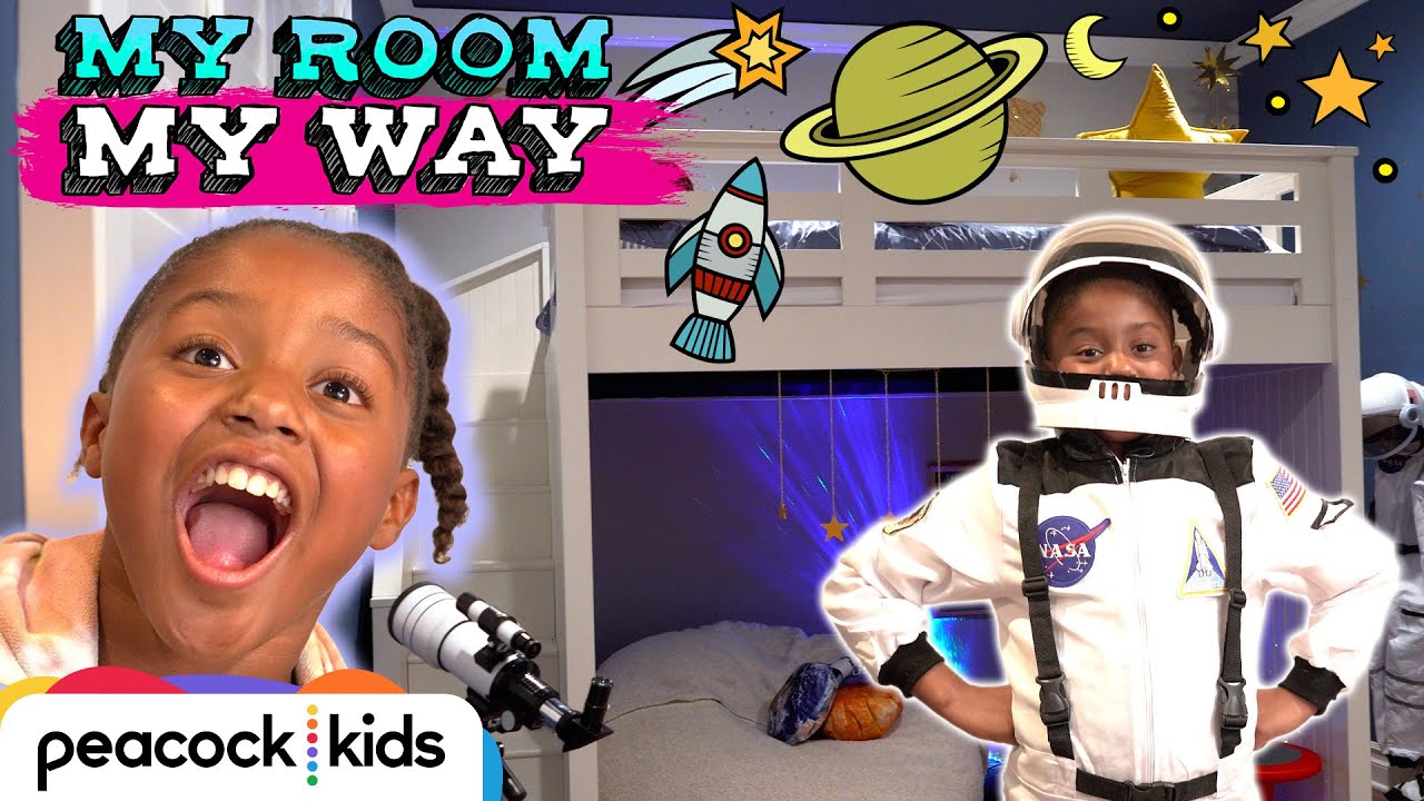 Sleep Under the Stars in Space Themed Room Makeover 💫 | MY ROOM MY WAY