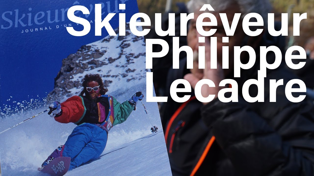 Skieurêveur Philippe Lecadre Editions Blurb livre photo monoski Chamonix Les Grands Montets
