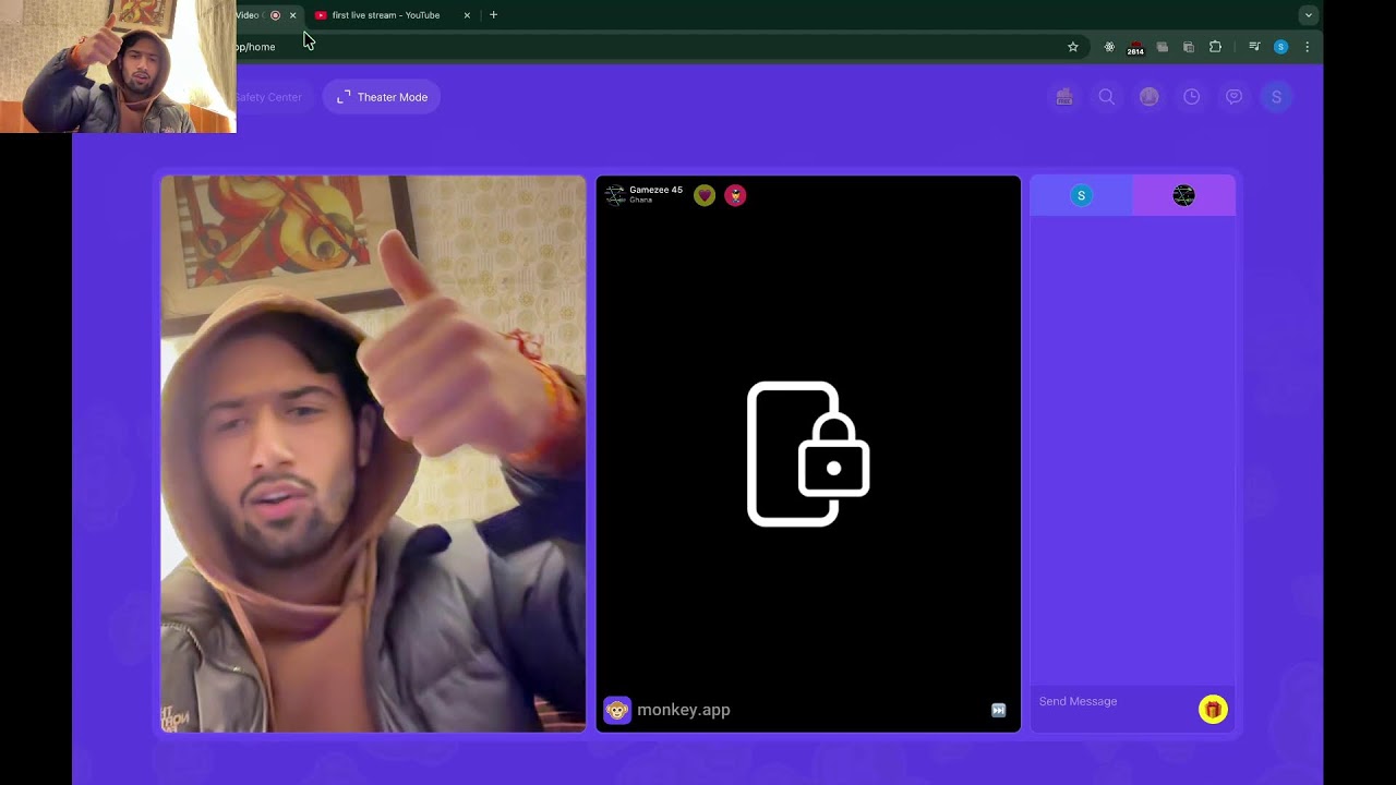 first live stream