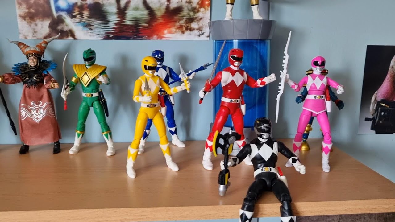 Power Rangers Lightning Collection On Display!