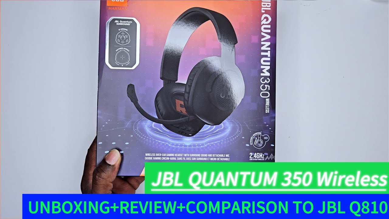 Unboxing the JBL Quantum 350 vs JBL Quantum 810: The Battle of Budget vs Premium Gaming Headsets!