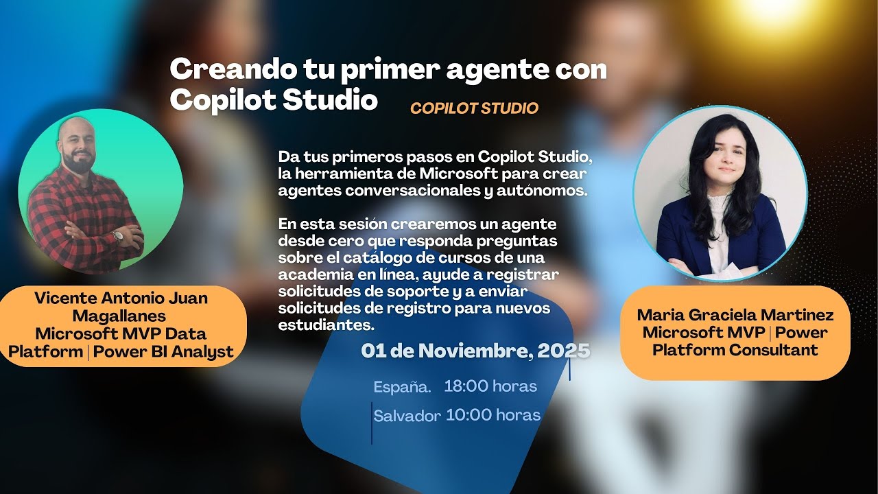 Creando tu primer agente con Copilot Studio