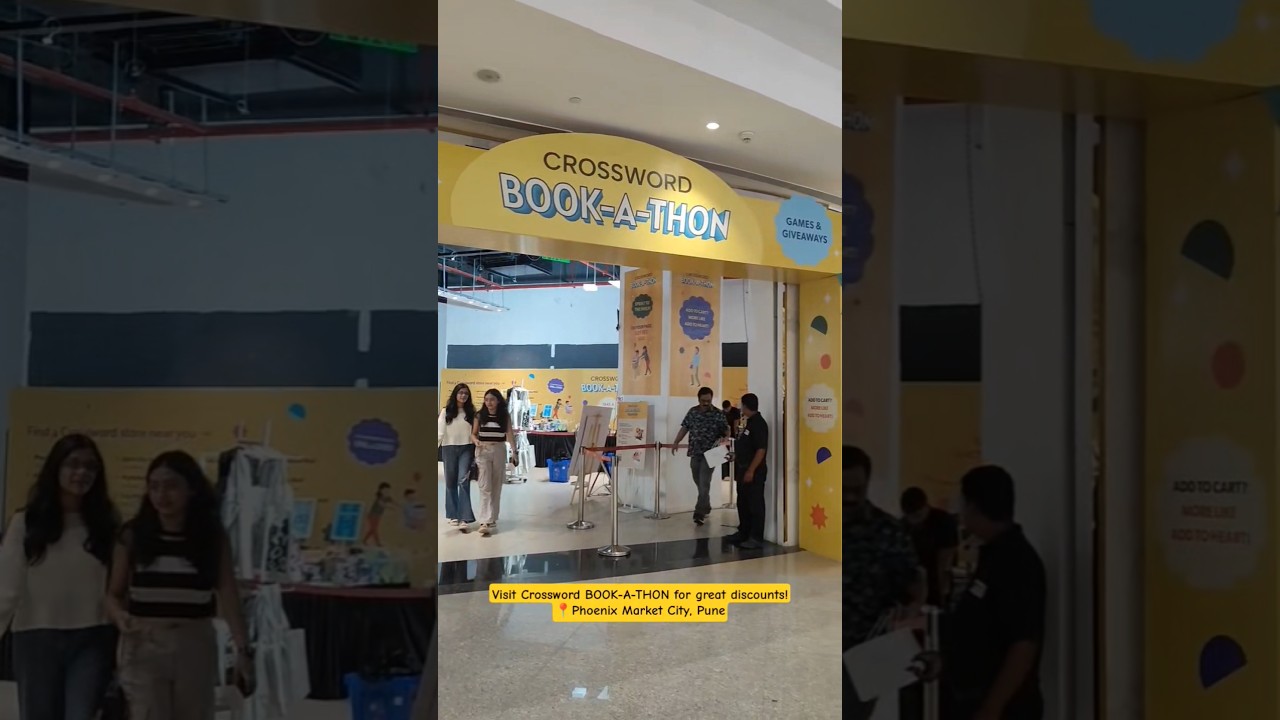 Crossword Book-A-Thon!Amazing discounts! Must visit! 🥰